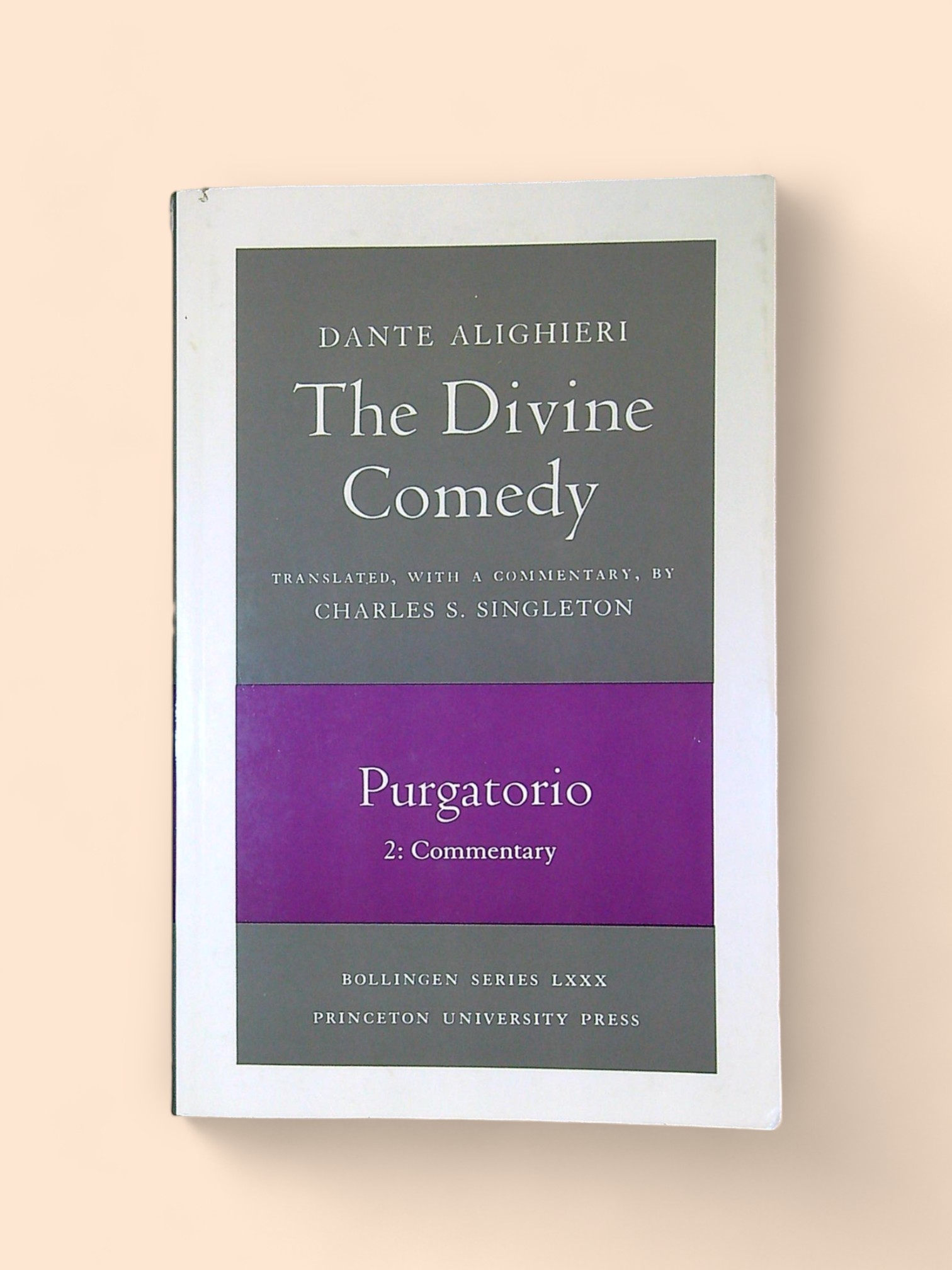 The Divine Comedy Purgatorio 2 Commentary Alighieri Dante