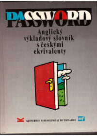 Password Anglický výkladový slovník s českými ekvivalenty