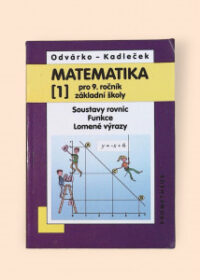 Matematika pro 9. ročník ZŠ 1. díl