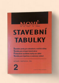 Nové stavební tabulky 2