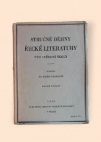 Stručné dějiny řecké literatury pro střední školy