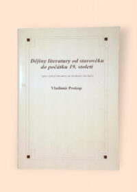 Dějiny literatury od starověku do počátku 19. století