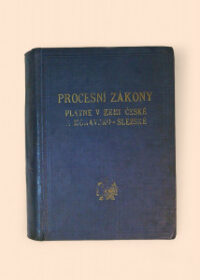 Procesní zákony platné v zemi české a moravsko-slezské