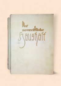 Der neuzeitliche Haushalt (2 svazky)