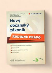 Nový občanský zákoník - Rodinné právo