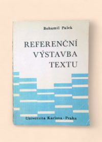 Referenční výstavba textu