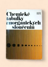 Chemické tabulky anorganických sloučenin