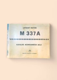 Letecký motor M337A, katalog náhradních dílů