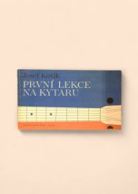 První lekce na kytaru