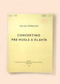 Concertino pro husle a klavír