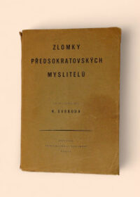 Zlomky předsokratovských myslitelů