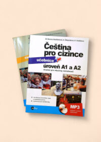 Čeština pro cizince A1 a A2 Učebnice + cvičebnice