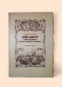 Dějiny někdejšího král. města Klatov (komplet 17 svazků)