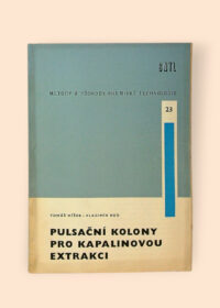 Pulsační kolony pro kapalinovou extrakci