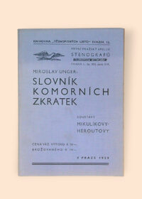 Slovník komorních zkratek soustavy Mikulíkovy-Heroutovy